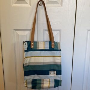 Like New Canvas Market Tote Bag